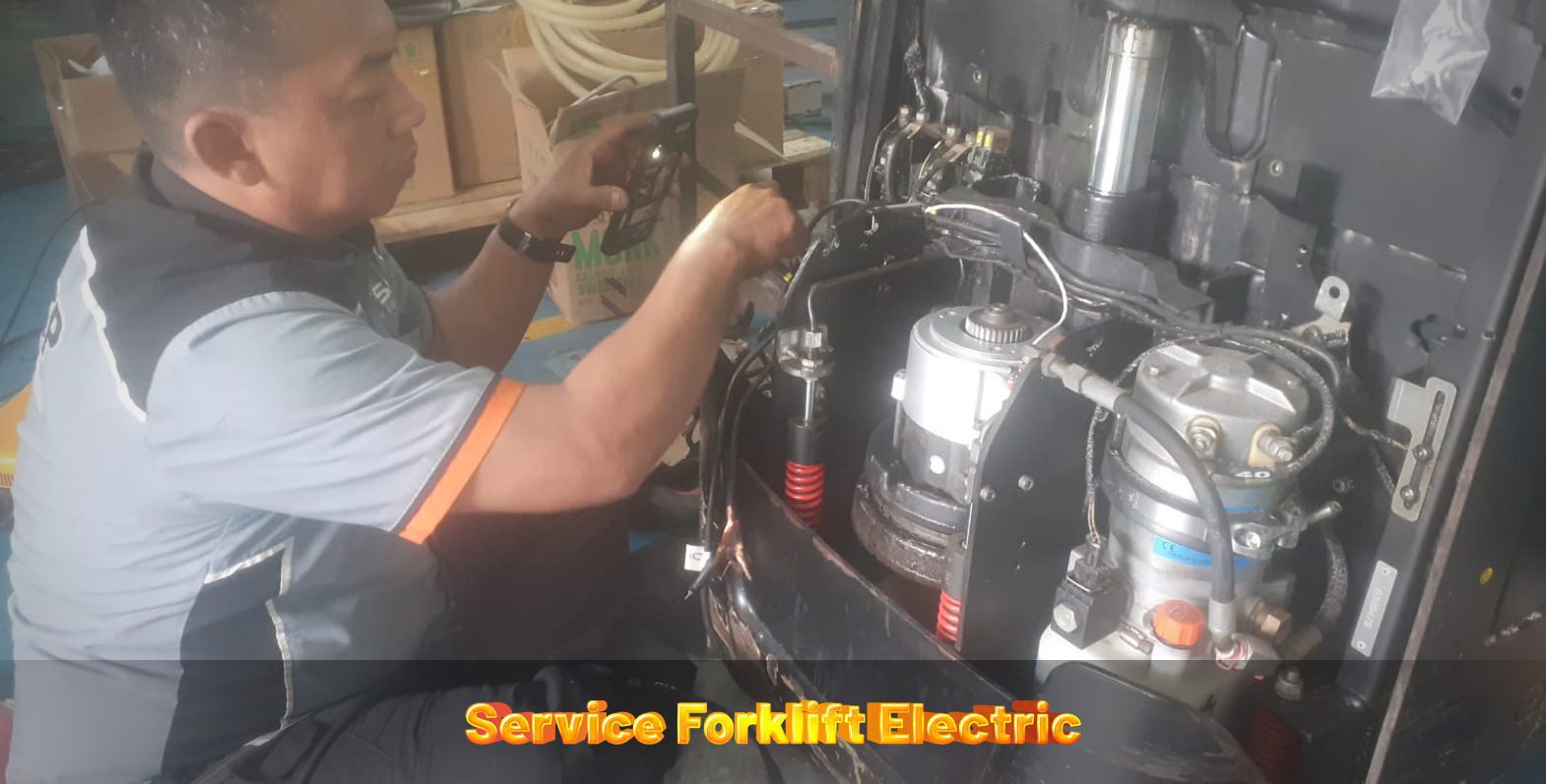 Service Forklift Electric 1